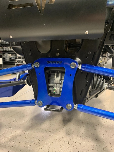 Polaris Pro XP Rear Radius Rod Plate with Lisence Plate Mounting Holes - TMW Offroad
