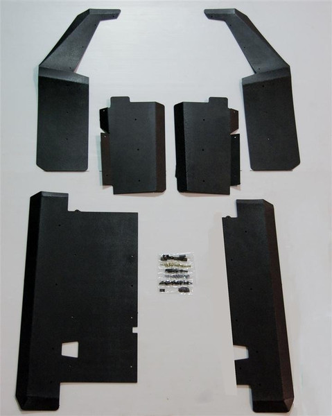 Polaris Ranger XP 570/900 Underbed Mud Shield with Fender Extensions - Trail Armor