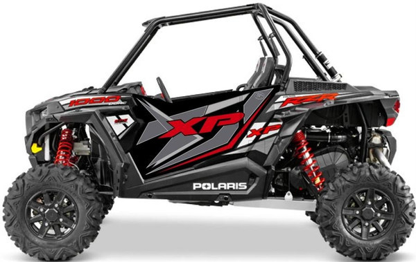 Polaris RZR GenX Two Door Black Pearl Graphics Kit - Trail Armor