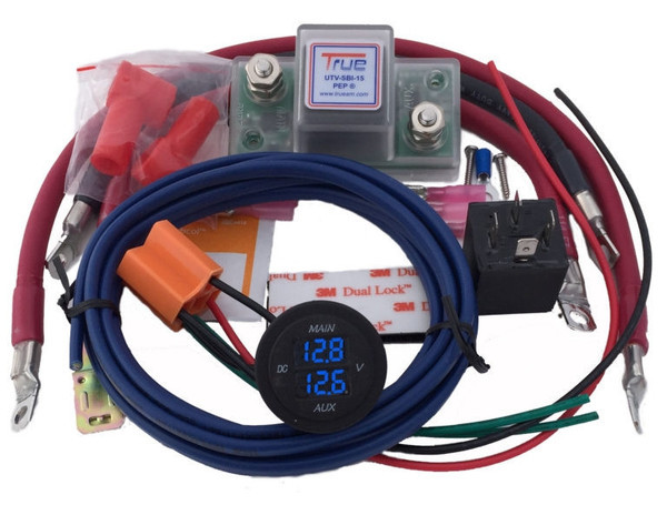 Can-Am Commander / Maverick / Defender Dual Battery Connect & Monitor Kit - TrueAm