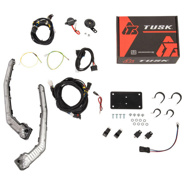 Can-Am Maverick X3 Plug & Play UTV Signal & Horn Kit (Accent Lights) - Tusk