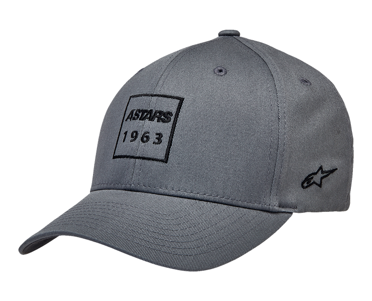 Alpinestars - Boxed Hat - Charcoal - Large/XL - Boxed Hat - 12128122018L/XL