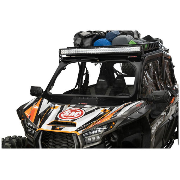 Kawasaki Teryx KRX Full Glass Windshield With Vent and 16" Windshield Wiper - Tusk
