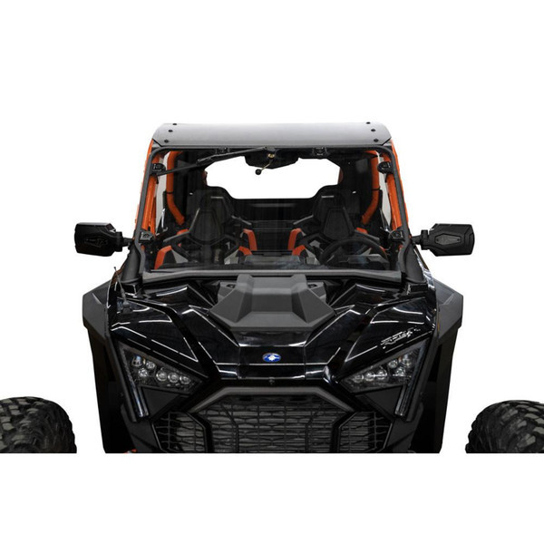 Polaris Pro R4 Full View Glass Windshield with Windshield Wiper - Tusk