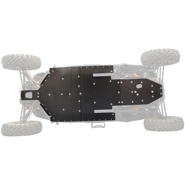 Polaris RZR 4 XP 1000 Quiet-Glide UHMW Skid Plate - Tusk