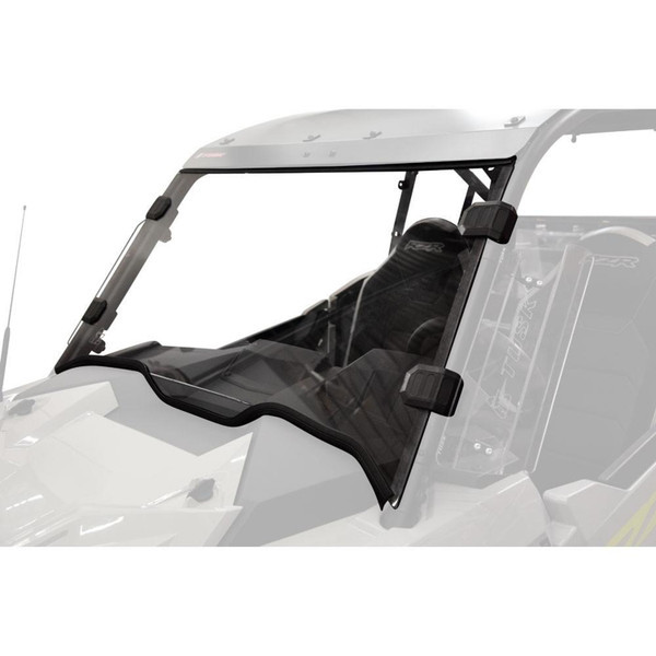 Polaris RZR 900/Trail Clear Scratch Resistant Removable Full Windshield - Tusk
