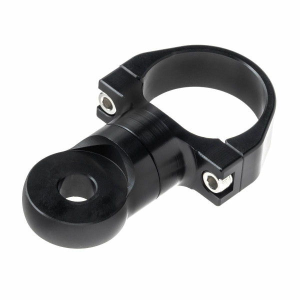 Polaris RZR 1.875" Clamp on Black Anodized Billet Aluminum Adjustable Whip Mount - UTV Inc