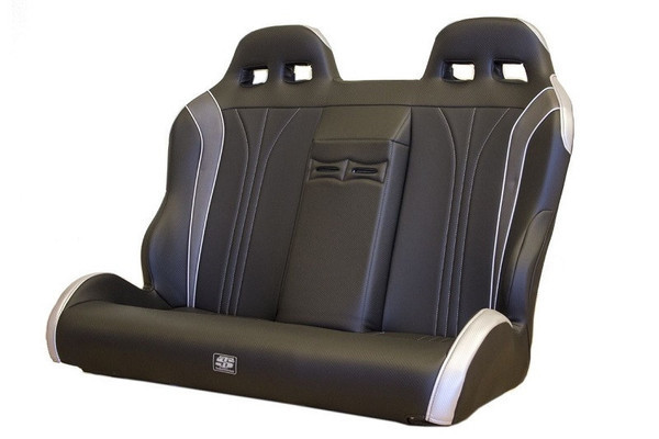 Polaris RZR XP 4 1000 Black And Silver Vortex Rear Bench Seat - UTV Inc