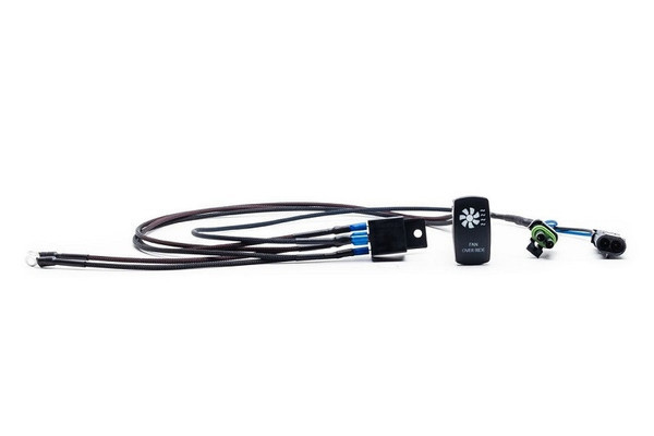 Polaris RZR XP Turbo Plug & Play Back Lit Fan Override Kit - UTV Inc