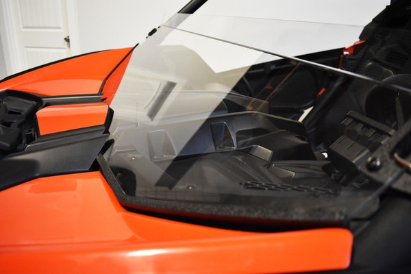 Can-Am Maverick X3 Hard Coat Half Windshield Clear - UTVZILLA