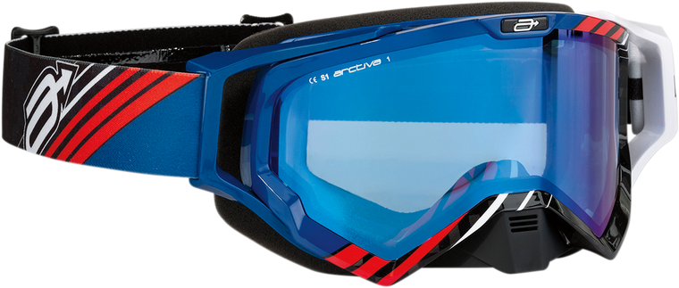 Arctiva - Vibe Goggles - Black/Blue/Red - Vibe Goggles - 2601-2351