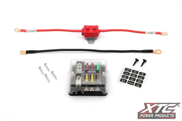 Honda Pioneer/Talon 6 Position Fuse block with LED Indicators - XTC Power