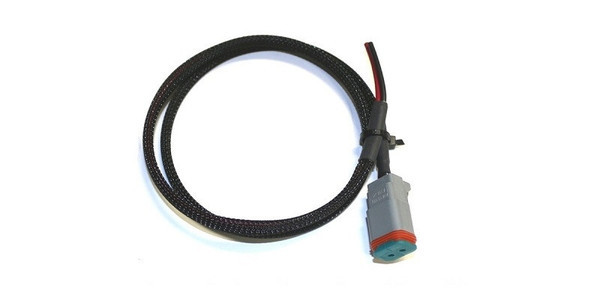 Kawasaki 2"² Power Wire with Deutsch 2 Pin Connector On One End - XTC Power