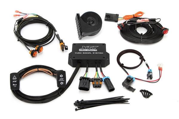 Universal Plug and Play Turn Signal System with Horn Includes Rear Marker Lights - XTC Power