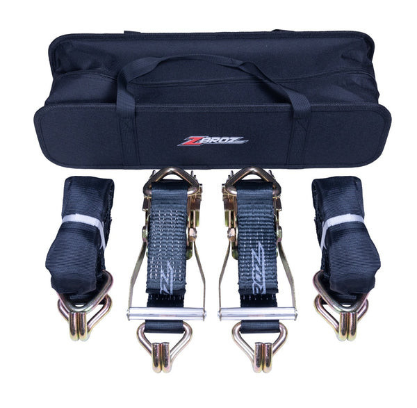 Ca-Am Offroad 2" Ratchet Straps w/ Storage Bag - Zbros Racing