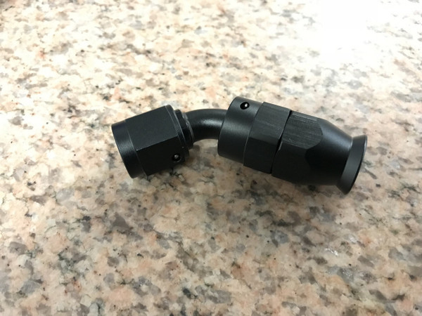 Kawasaki Mule / Ridge / Teryx / KRX PTFE 45 Degree AN6 Hose End - ZRP Products