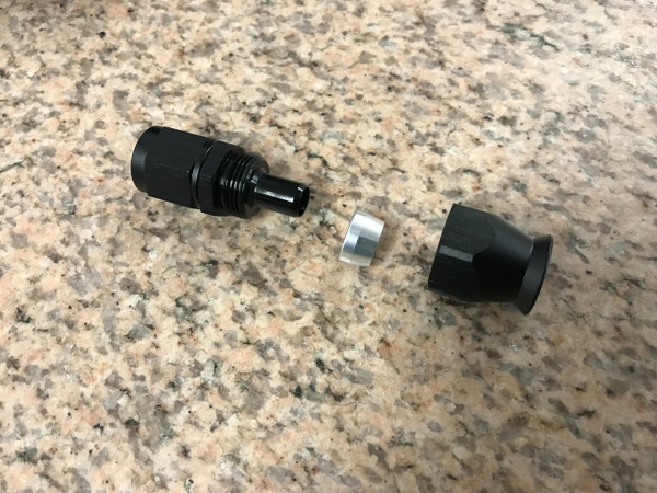 Polaris Ranger PTFE Straight AN6 Hose End - ZRP Products