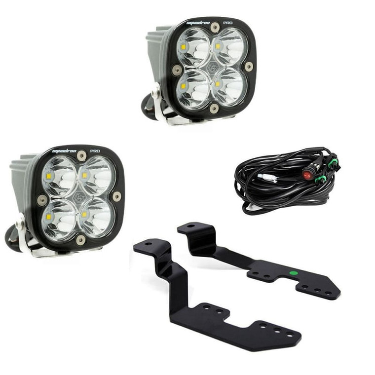 Chevrolet Colorado/silverado / Gmc Canyon/sierra 1500 Squadron Pro A-pillar Light Kit - Baja Designs
