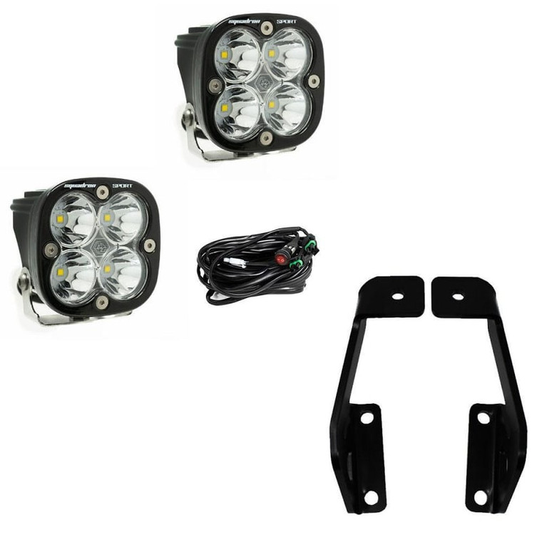2009-2014 Ford F-150 / Svt Raptor Squadron Sport A-pillar Light Kit - Baja Designs