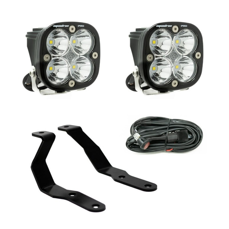 2019-2023 Ford Ranger Squadron Pro A-pillar Light Kit - Baja Designs