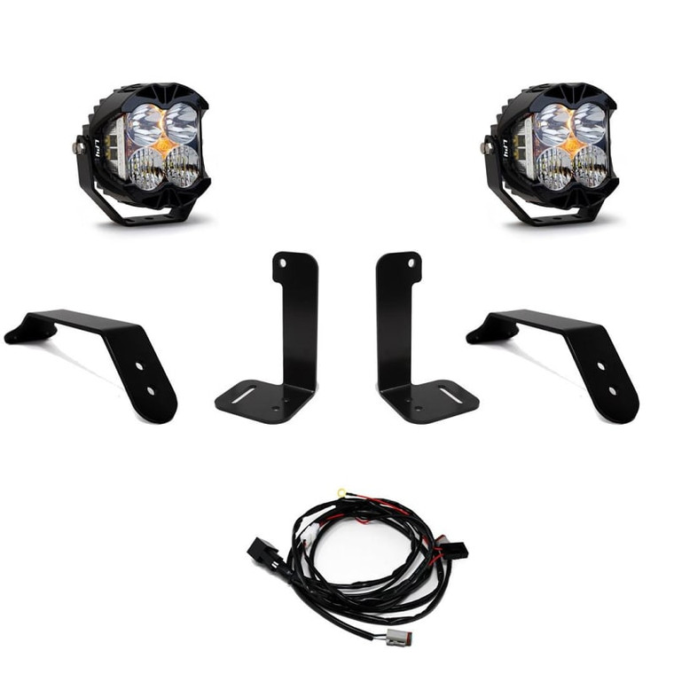 Jeep Gladiator Jt / Wrangler Jl Lp4 Pro Bumper Light Kit (oe Plastic Bumper) - Baja Designs