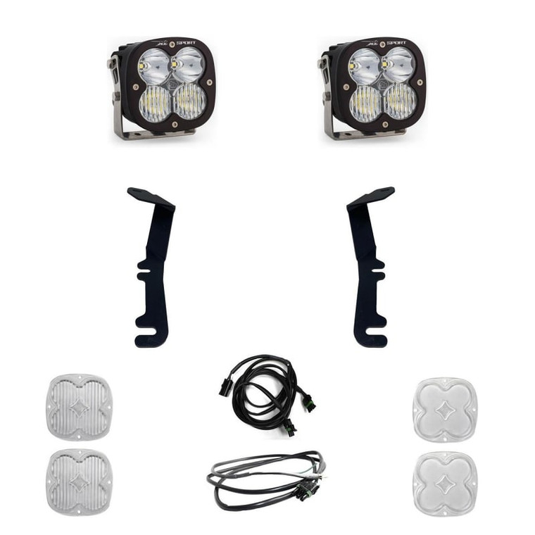 2019-2024 Ram 1500 Rebel / Trx Xl Sport A-pillar Light Kit - Baja Designs