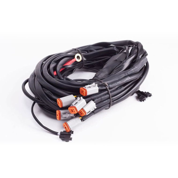 Universal Lp4 Upfitter Wiring Harness (6-light Max) - Baja Designs