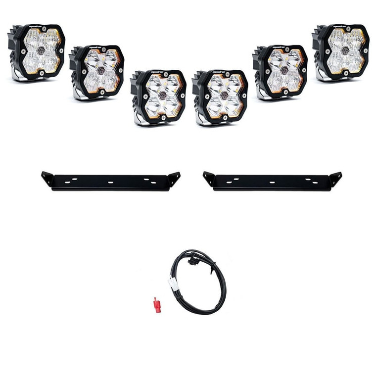2021-2026 Ford F-150 Raptor / Raptor 37 / Raptor R Squadron 2.0 Sport Behind-the-grille Light Kit - Baja Designs