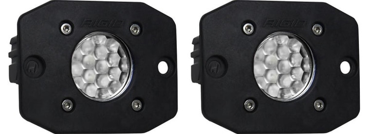 Ignite Flood Diffused Backup Kit Flush Mount - Rigid Industries