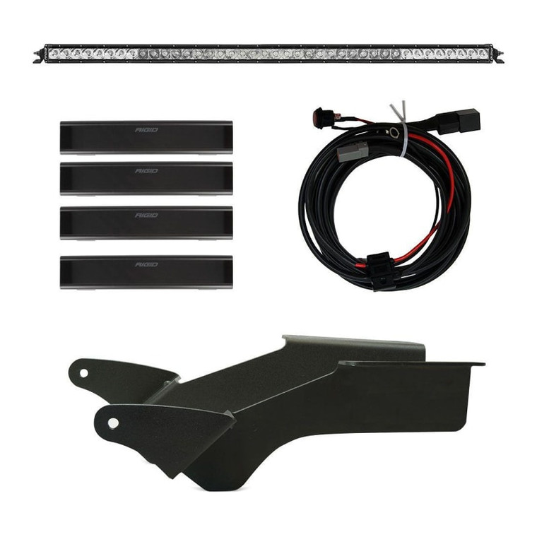2021+ Ford Bronco Sr-series 40" Light Bar Roof Rack Kit (spot/flood) - Rigid Industries