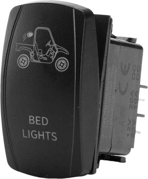 Flip - Bed Lighting Switch Pro Series Backlit - SC1-AMB-L45