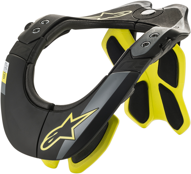 Alpinestars - BNS Tech 2 - Black/Yellow Fluo - XS/M - Bionic Neck Support Tech 2 - 6500019155XS/M