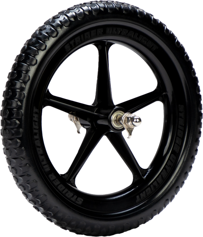 Strider - Wheel/tire Assembly - PWHEEL-12-UL-BK