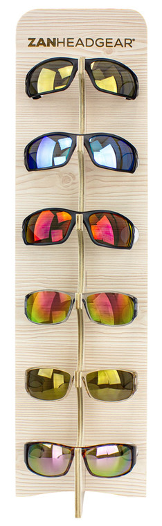 Bobster - Zan Action Sports Glasses Assortment, 12-piece Set - EZSPORT25