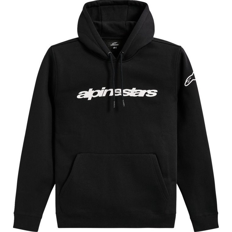 Alpinestars - Hoodie Pullover Race Wordmark Blk/wht M - 1236528143021020M