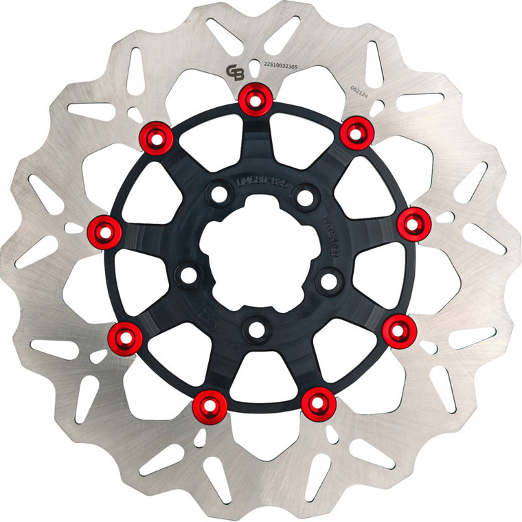 Gbrakes - Brake Rotor - Front - Floating - 11.5" - Harley Davidson - GBDU077