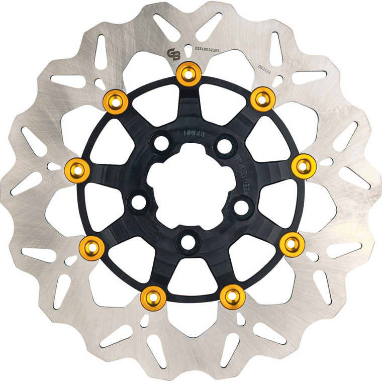 Gbrakes - Brake Rotor - Rear - Floating - 11.5" - Harley Davidson - GBDU080