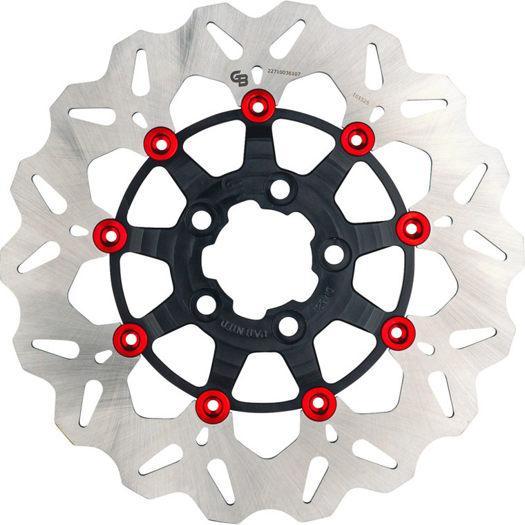 Gbrakes - Brake Rotor - Rear - Floating - 11.8" - Harley Davidson - GBDU075
