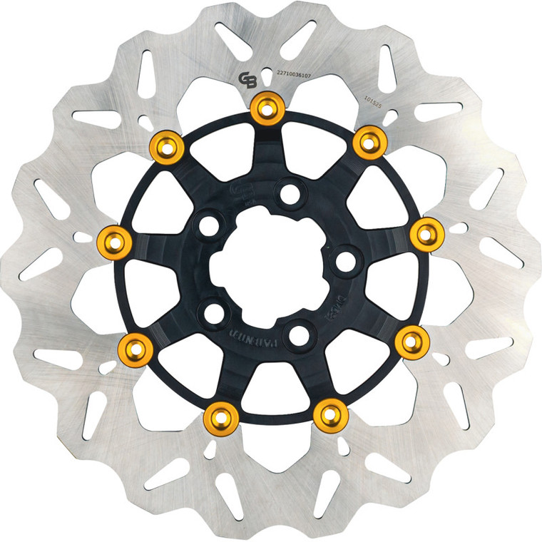 Gbrakes - Brake Rotor - Rear - Floating - 11.8" - Harley Davidson - GBDU076