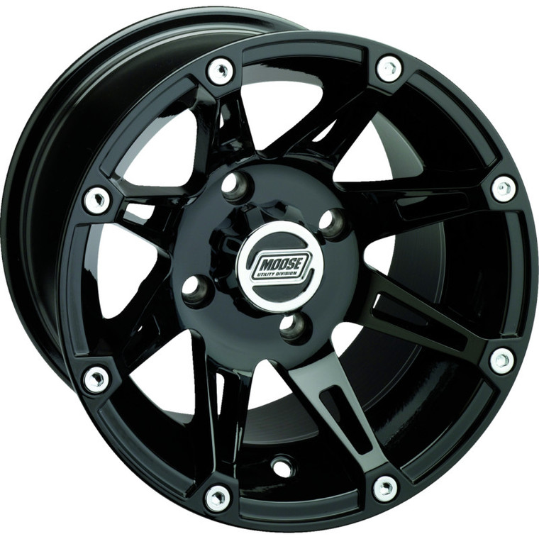 Moose Offroad - Wheel 387x Blk 14x7 4/156 4+3 - 387MO147156GB4M