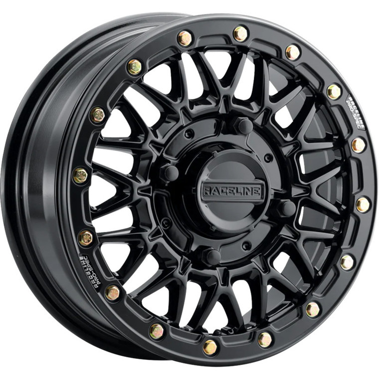 Raceline Wheels - Omega Gloss Black 15x10 4x137 +10mm - A15GB-51037+10