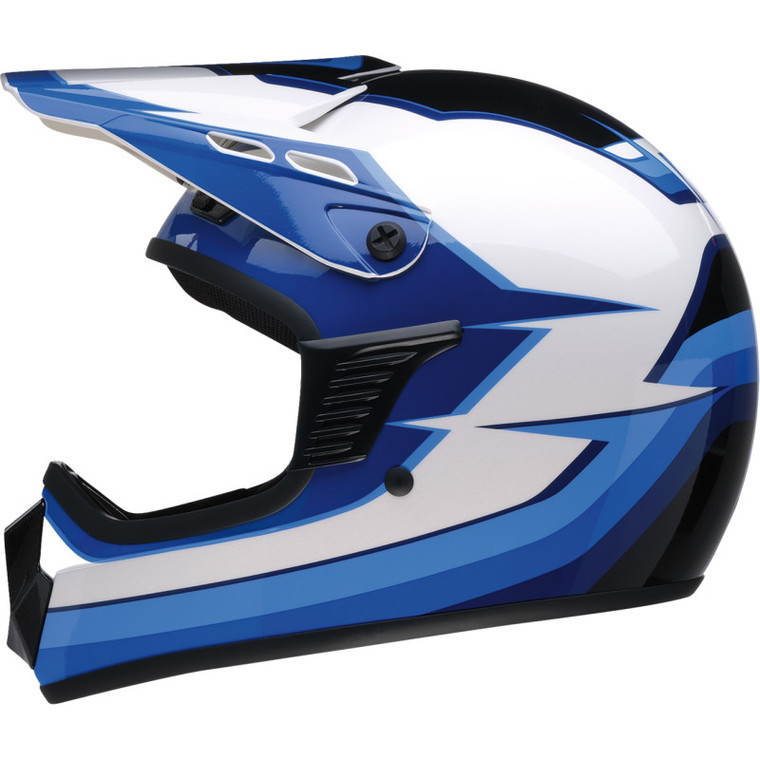 Z1r - Helmet Dirtmaxx Vortex Child Blue/white Lg/xl -