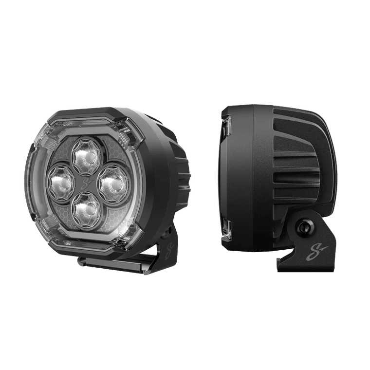 Hexcore Lighting Ford Bronco 4" Amber & White Led Pod Lights (pair)