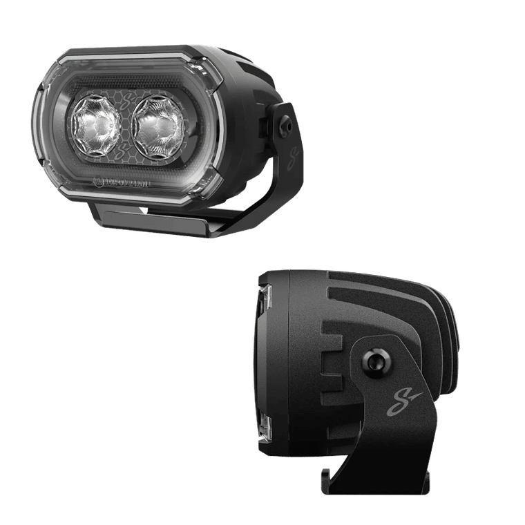 Hexcore Lighting Ram 2500 / 3500 2x4 Amber & White Led Pod Lights (pair)
