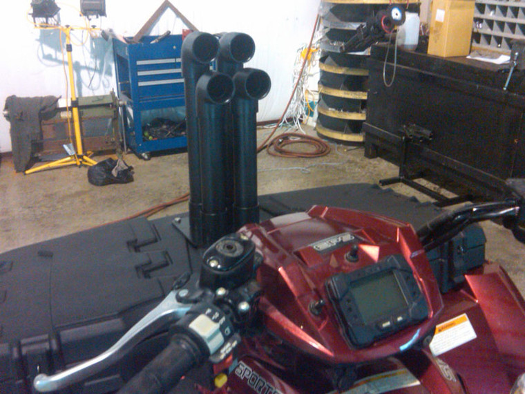 2009-2012 Polaris XP 550/Touring/X2 Snorkel Kit