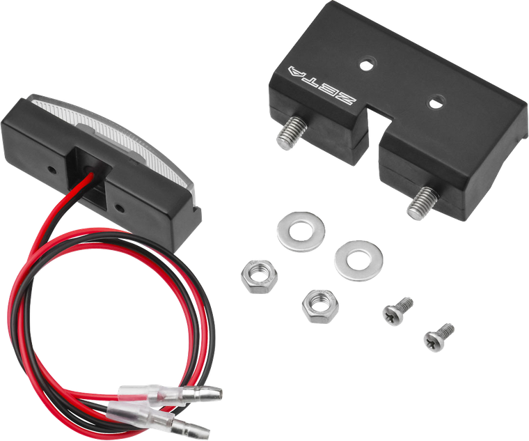 Zeta - License Plate Light Black - ZR45-3510