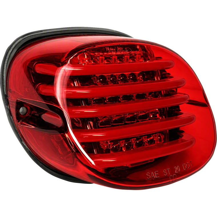 Custom Dynamics - Probeam Taillight Led Signature Series Low Profile - Red - PSS-TL-BW-R