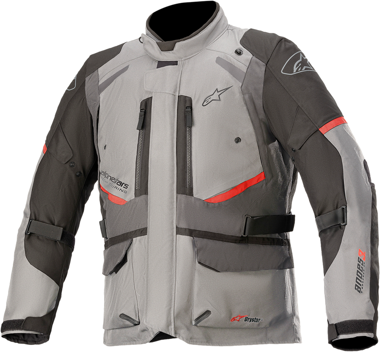 Alpinestars - Andes v3 Drystar Jacket - Gray/Gray - XL - Andes v3 Drystar Jacket - 3207521-9037-XL