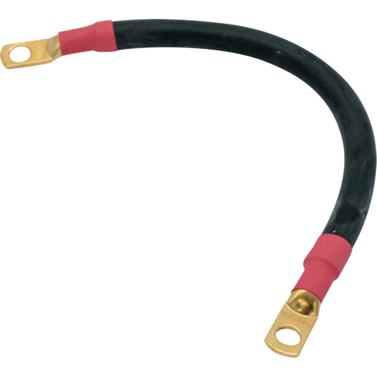 Terry Components - Positive Battery Cable 10" Universal - 4 Awg - 5/16 - 5/16 - 22110U
