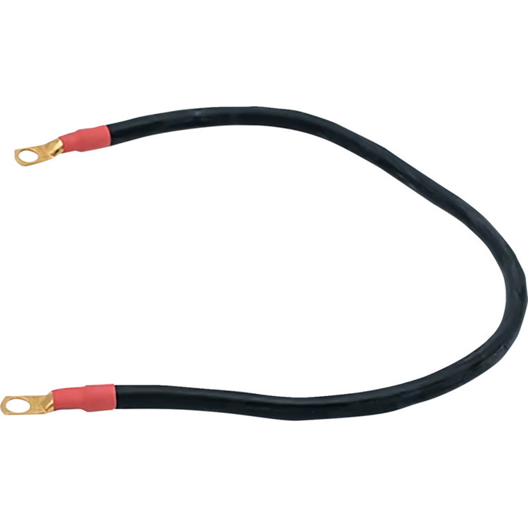 Terry Components - Positive Battery Cable 24" Universal - 4 Awg - 3/8 - 3/8 - 22124U